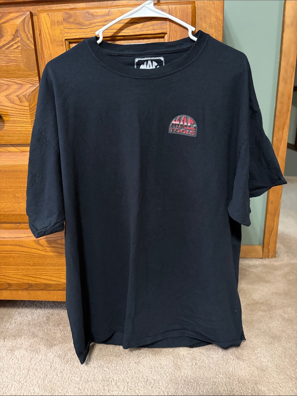 MAC Tools Black Short-Sleeve Logo T-Shirt